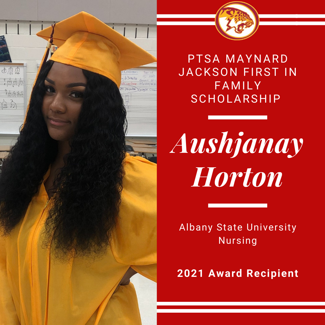 Meet our 2021 First in Family Scholarship Recipient, Aushjanay Horton!